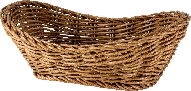 Korb Boot 21x14x8cm braun (1)