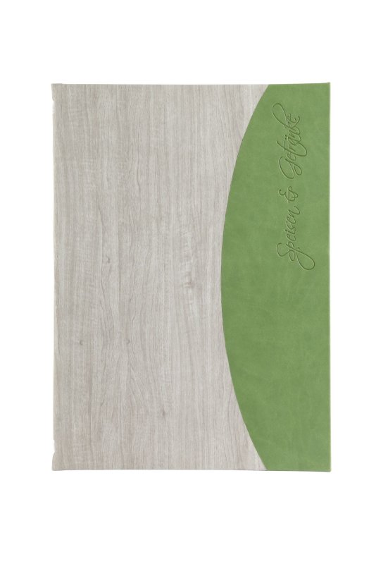 Speisekarte "Felia" A4 white wash + grün (1)