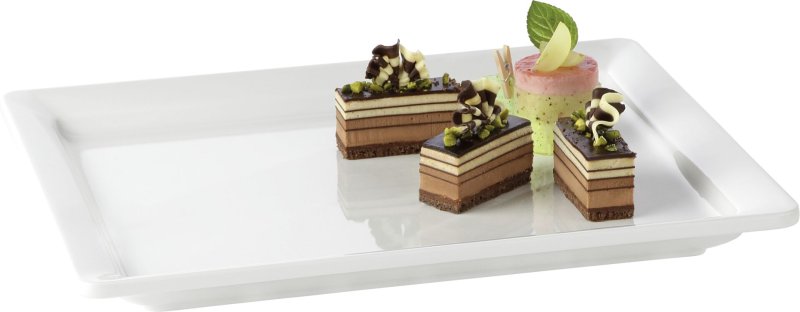 Tablett „Pure" GN, Melamin, 30 mm tief 1/2 GN (1)