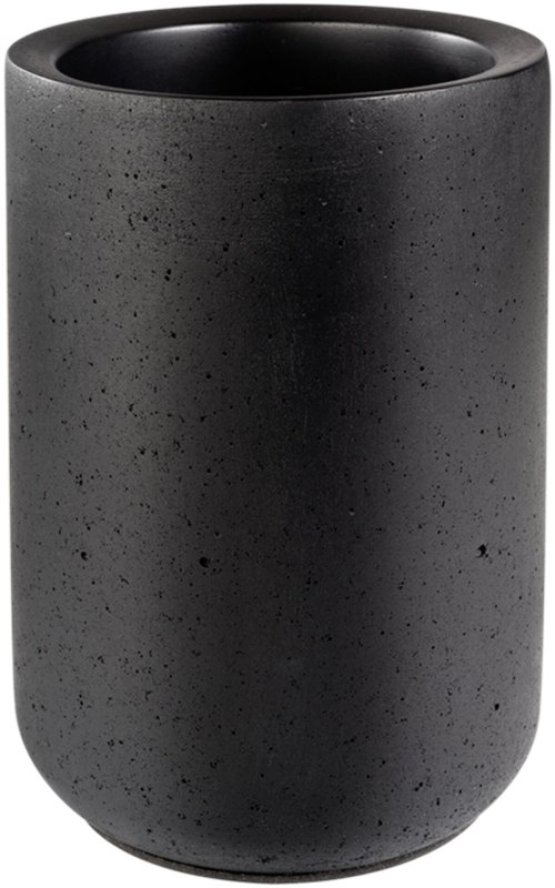 Flaschenkühler "Element" Beton schwarz (1)