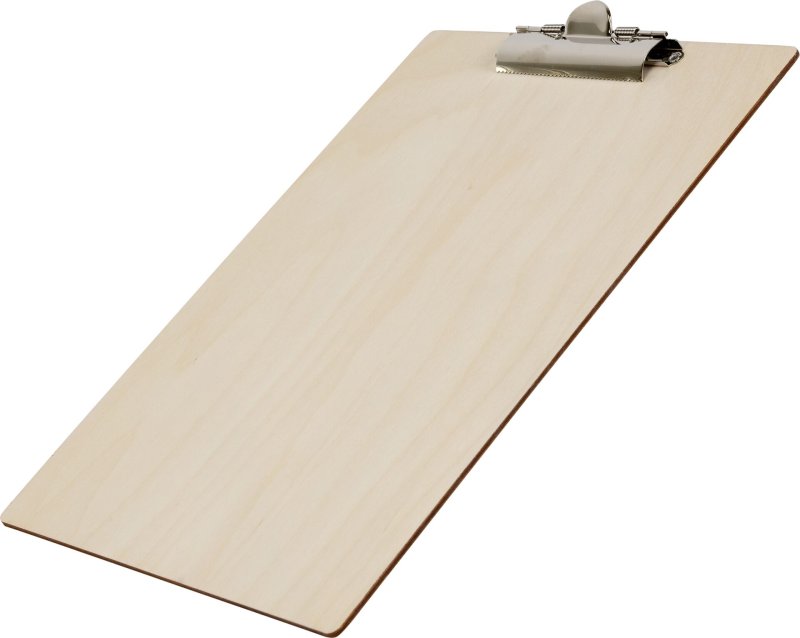 Klemmbrett A4, Birke hell (1)