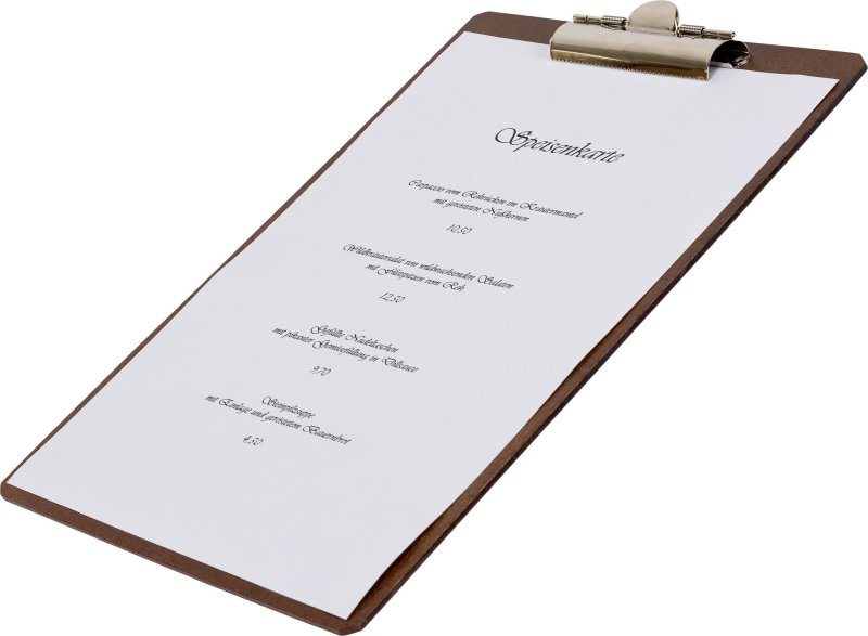 Klemmbrett A4, Birke hell (2)