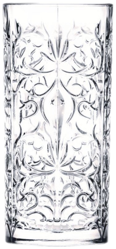 Glasserie "Tattoo" Longdrinkglas 370ml (1)