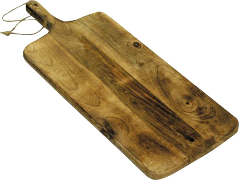 Kernakazienbrett mit Griff rechteckig 38x18,5 cm (1)