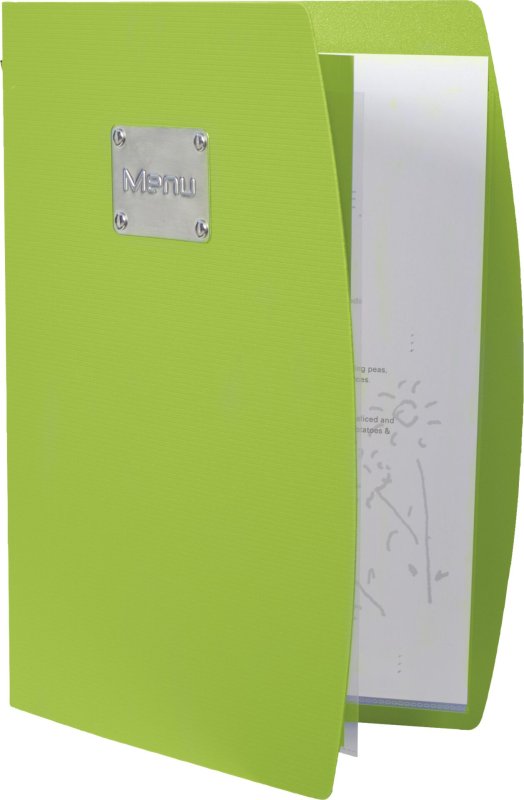 Menükarte "Beach" A4 limone (2)