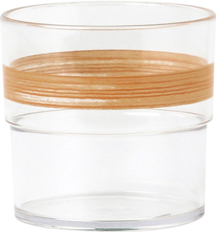 Trinkbecher "Colour" 0,23L SAN klar/orange (1)