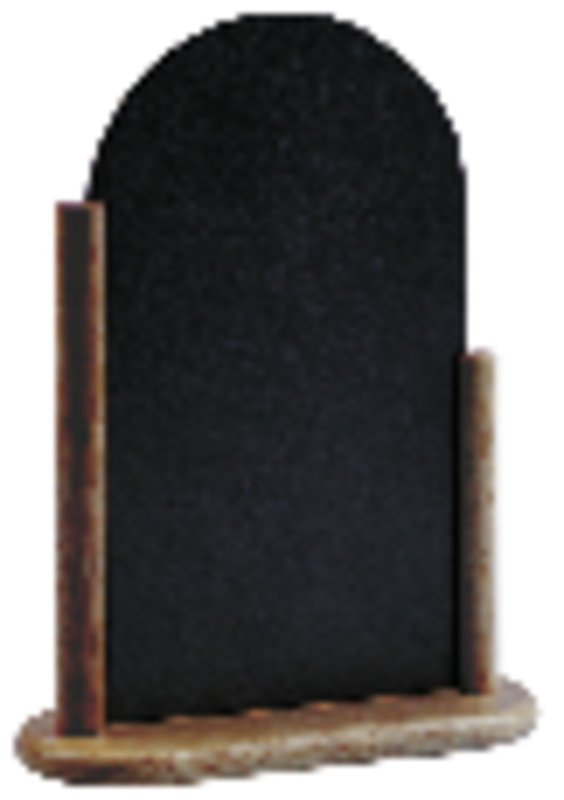 Tischtafel inkl. Gestell aus Holz dunkel (3)