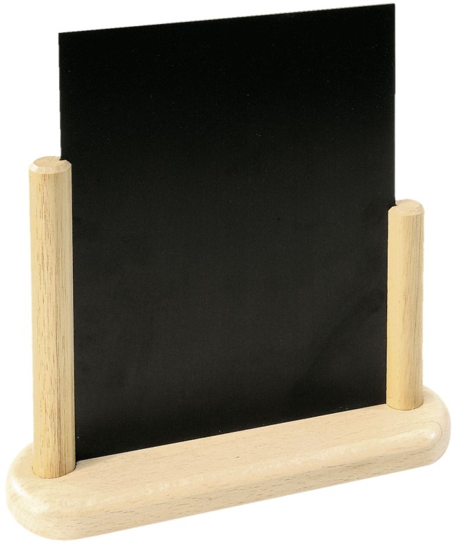 Tischtafel inkl. Gestell aus Holz natur A4 (2)