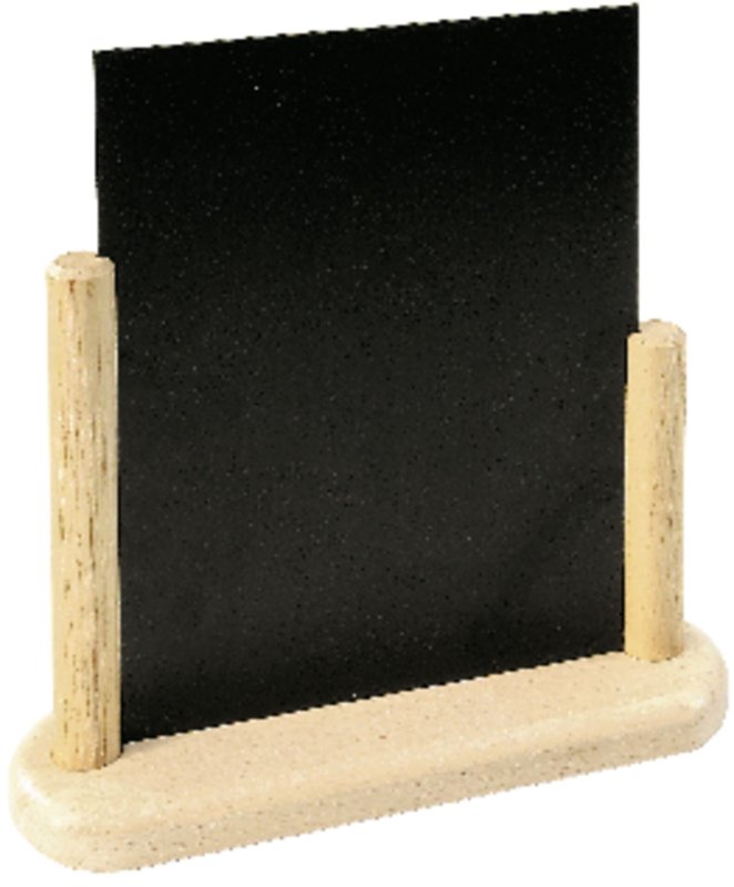 Tischtafel inkl. Gestell aus Holz natur A6 (3)