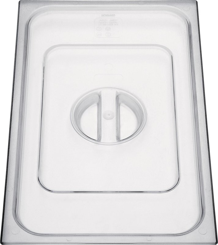 GN-Deckel ohne Löffelausschnitt Polycarbonat für 1/9 (1)