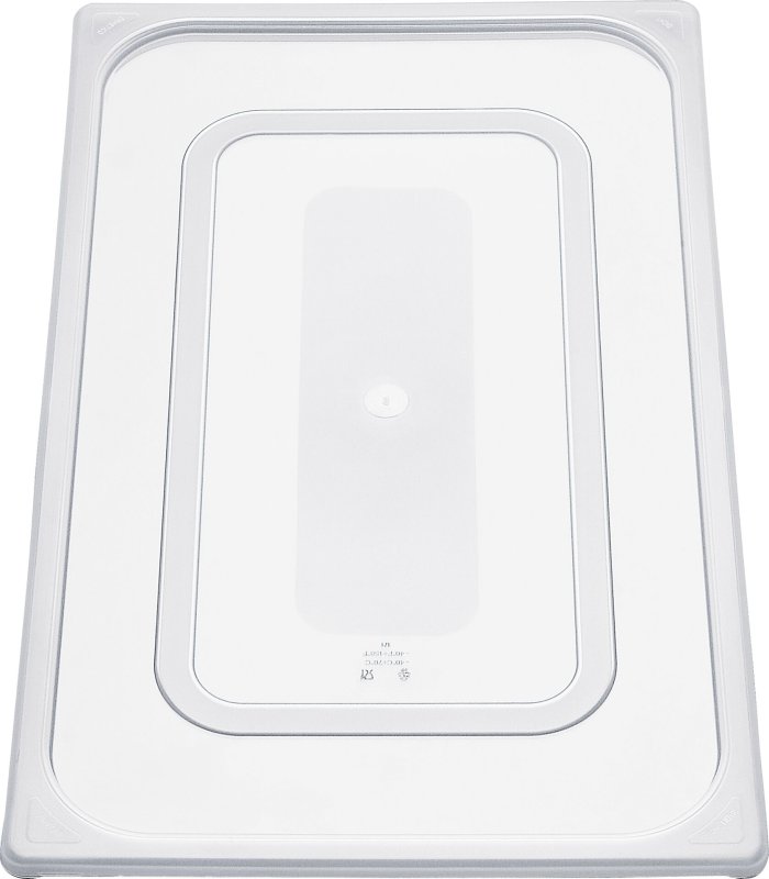 GN-Deckel ohne Löffelausschnitt Polypropylen für 1/3 (1)