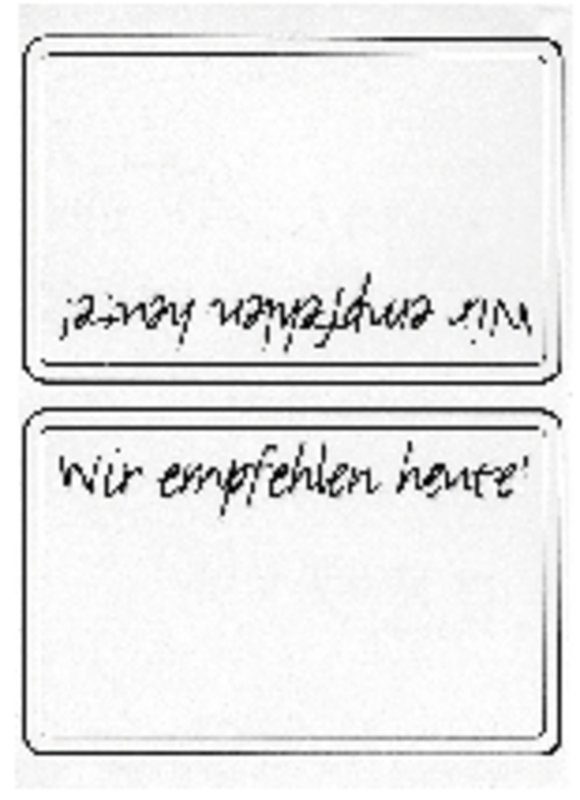 Reserviert-Karte (2)