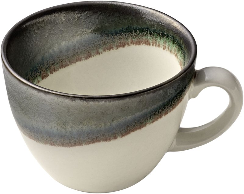 "Heart & Soul" Avocado Tasse obere Kaffee/Cappuccino (1)