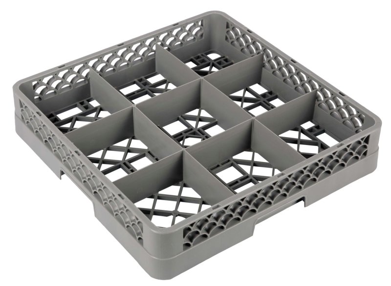 Gläserkorb 9 Fächer Grundkorb (3)