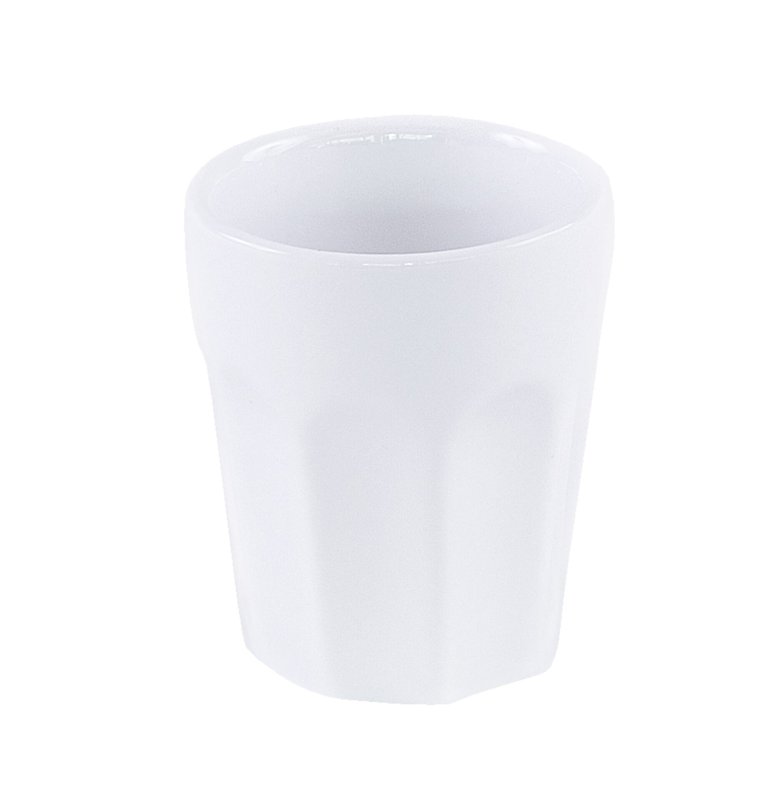 Becher "Barista" weiß 0,08 L (1)