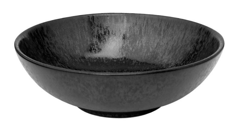 Porzellanserie „Ebony" Schale 20,2x6,5cm (2)