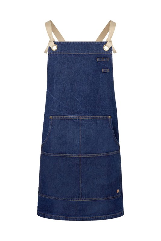 Latzschürze Denim Urban-Style (2)