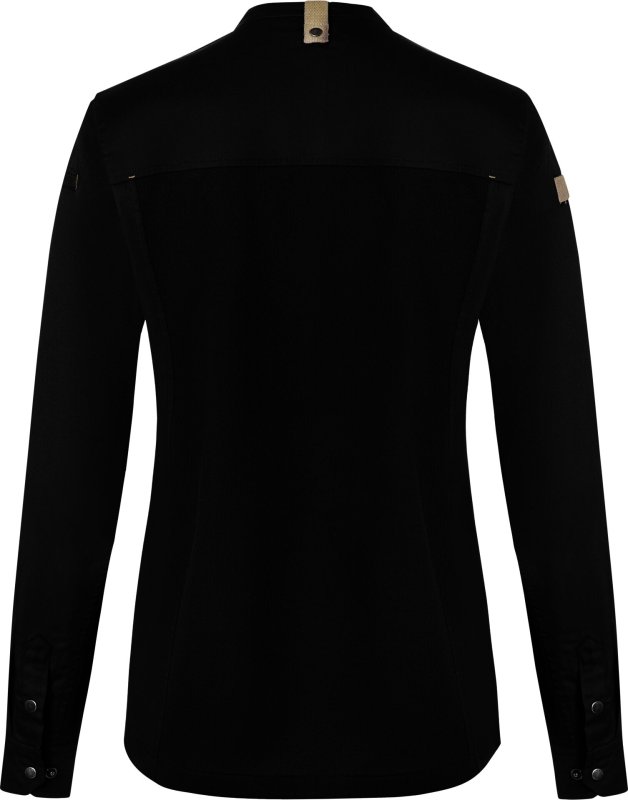 Kochjacke Damen "Green-Generation", schwarz Größe 38 (2)