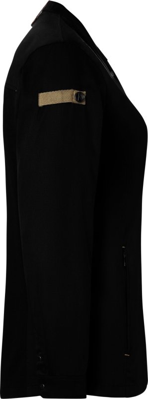 Kochjacke Damen "Green-Generation", schwarz Größe 38 (4)