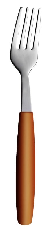 Besteckserie "Colour" orange Dessertgabel (1)