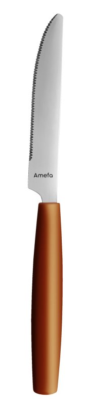 Besteckserie "Colour" orange Tafelmesser (1)