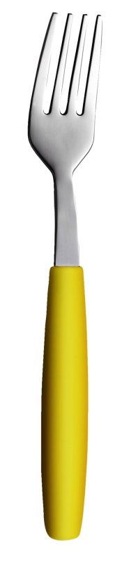 Besteckserie "Colour" gelb Dessertgabel (1)