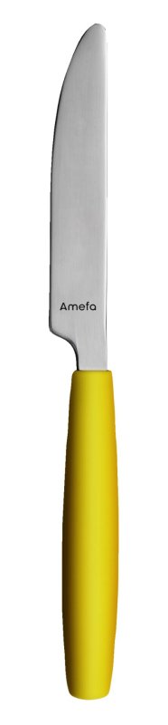 Besteckserie "Colour" gelb Dessertmesser (1)