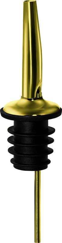 Ausgießer Edelstahl, gold eloxiert (1)