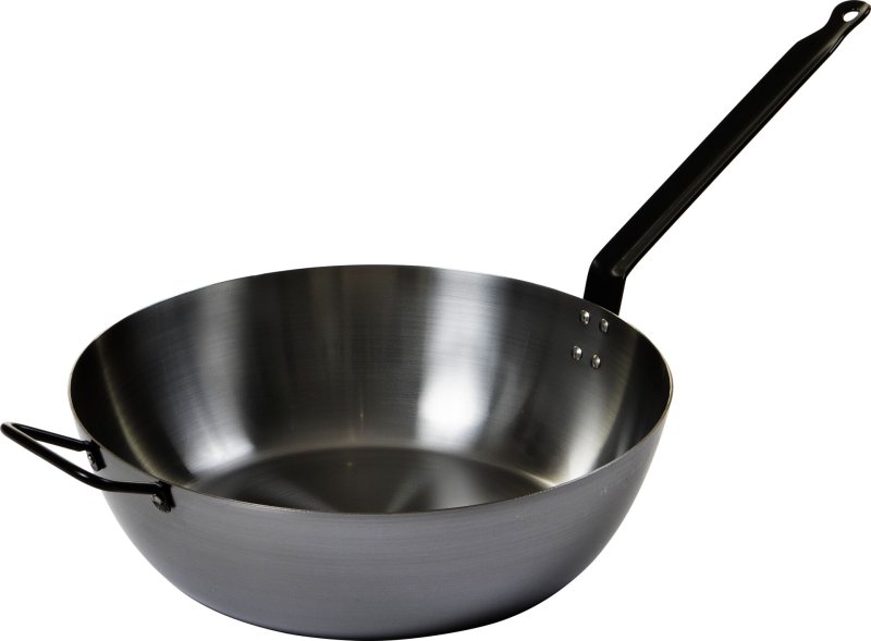 Eisenpfanne, schwer, hoch Ø 36cm (1)