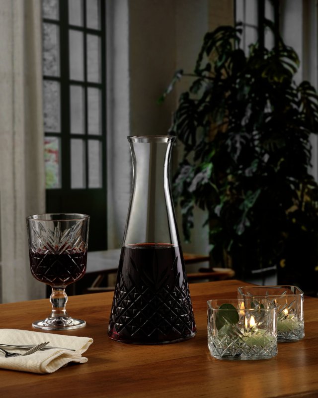 Glasserie "Timeless" Karaffe 980ml (2)
