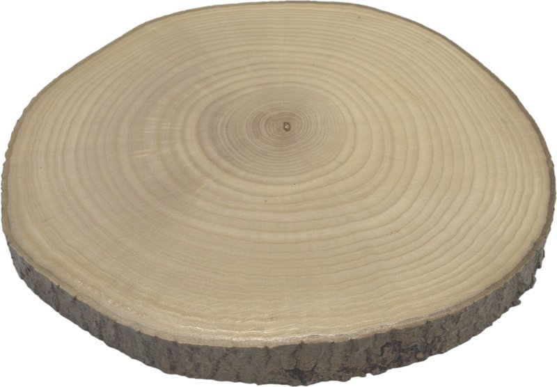 Rindenholzbrett rund Ø 28-30 cm (1)