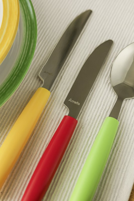 Besteckserie "Colour" cherry-rot Kaffeelöffel (5)