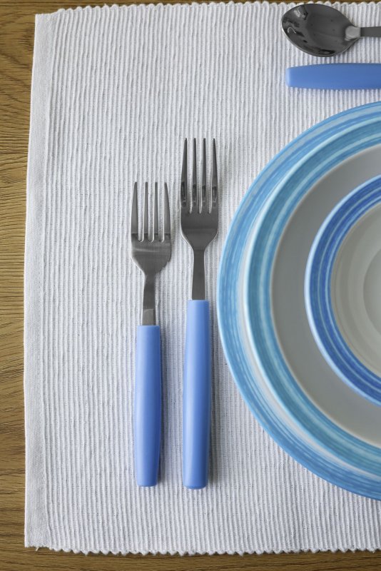 Besteckserie "Colour" blau Kaffeelöffel (4)