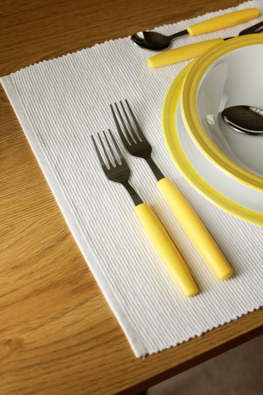 Besteckserie "Colour" gelb Kaffeelöffel (3)